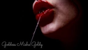 20$ for 2 Drops of My Goddess Saliva