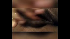 Redbone freak playing with fat wet pussy