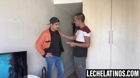 LecheLatinos.com - Giorgio Angelo and Felix Harris merge their cocks