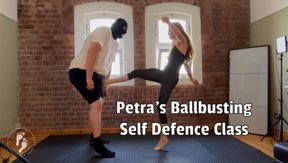 Petra’s Ballbusting Self Defence Class