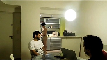 SICK SLUT WIFE OF SEX TREAE TWO UNKNOWN OF THE SUPER IN THE MIDDLE OF THE PANDEMIC 1