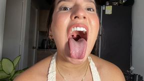 Exploring My Mouth with Gag Reflex