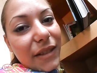 Mia Gets Concupiscent Whilst Browsing Erotic Photo Books