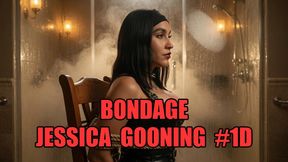 Bondage Jessica Gooning #1D: Leather Mistress Bondage Trance (Animated, Music, Text)
