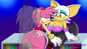 Amy Rose Cucks Rouge The Bat (reupload)