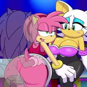 Amy Rose Cucks Rouge The Bat (reupload)