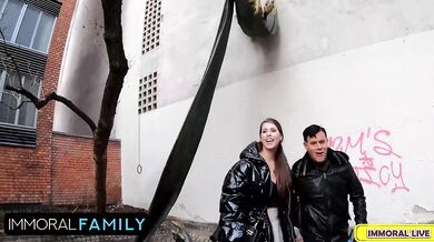 Lady Lyne Huge Natural Tits Milf Gets Naked In Public & Pounded To Pluto By Monster Cock – Immoral F