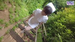 Doll Like Bliss with a Pale Busty Tease on a Playful Exposed Makeover Date Part.4