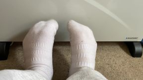 Showing, Rubbing And Massaging My Feet And Tootsies - Come Smell The Coconut