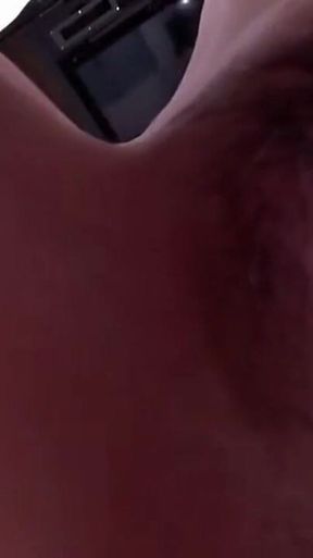 Elegant Surrender: a Refined Office Beauty Granting Every Wish in a Deep, Warm Finish