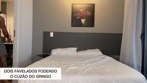 two favelados fucking gringo s assdois favelados fodendo o cuzao do gringo