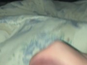 daily jerk off 28/30  -  lots of precum and shooting a load  -  jerk off challenge