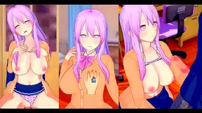 Kokoro Hata's Massive Boobs Rubbed in Hot 3D Hentai Action - Touhou Eroge Fantasy