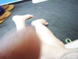 POV screwing behind the scene in Prague