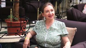 Hottest Busty Granny Ever Invite You to Fuck Her Shaved Pussy
