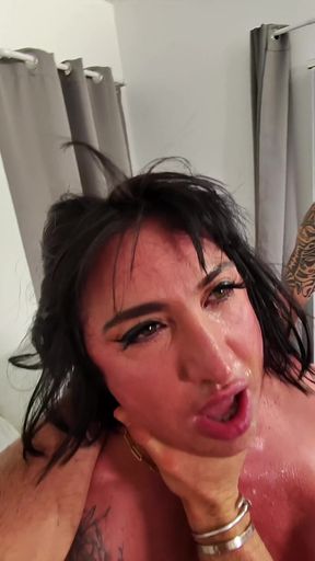 The Hardcore Threesome of Sexy MILF Cherry Devivre