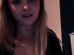 bedtime ritual with busty blonde not mom