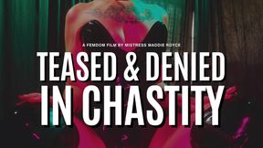 Teased and Denied in Chastity | Keyholder and Sub Femdom Scene