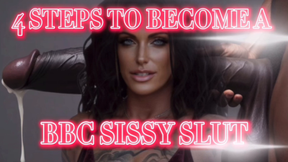 4 STEPS TO BECOME A BBC SISSY SLUT