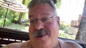 Older Handsome Gentleman Has a Large Endowment
