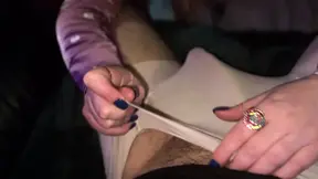 Stepbrother seduces sister with late-night sex game