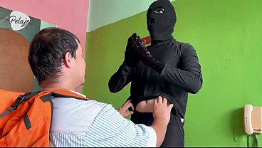 The Statue Boy Gets the Attention of a Gay Gringo Who Takes Him Home and Makes Him His Personal Bitch