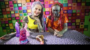 Witching Anuskatzz and Lily Lu - piercings porn - Dirty Dreaz