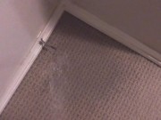 Power Pissing on my Bedroom Walls and Carpet (With Slow Motion Replay)