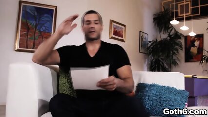 Joanna had orgasms before she covers in jizz