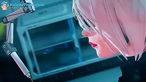 Alluring Androids Heat Up NieRs World in Sensual 3D Fantasy Tryst