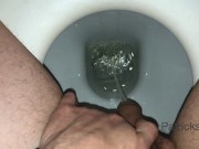Yellow morning piss