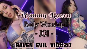 Mommy Raven Body Worship JOI