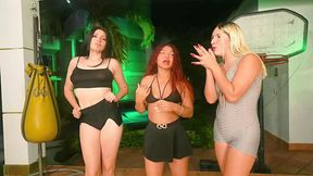 Latina beauties jerk off together live in explicit webcam session