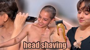 completely shaved head (subtitled)