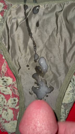 Cum on wife's panties 56