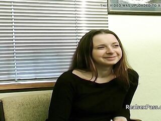 Nervous british teen porn casting