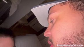 quality time in the hot tub with apollo banks