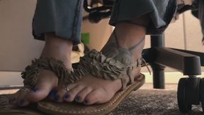 POV Barefoot Stress Relief