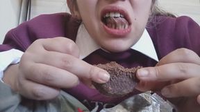 chew and swallow