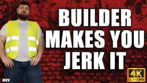 KingMarti: Stroke For The Builder - JOI - 4k UHD 2160p - MOV