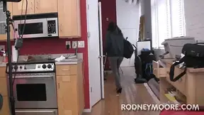 Petite Zayda gets it in the ass and sucks dick