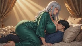 BBW SSBBW Stories #5: Silver Strands of Playful Weight