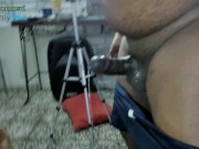 Yo dándole otra mamada a mi vecino con su enorme y gruesa verga .