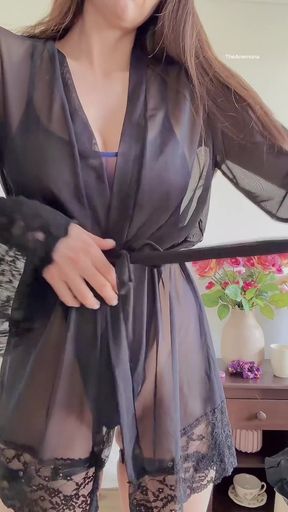 Petite Latin babe-next-door shows off her athletic body