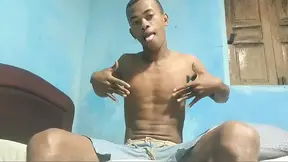 Black Mega Cock Cum In His Own Mouth