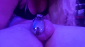 Chastity Check Ends With My Ass On His Face & Locked Cock Teasing