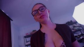 naughty girl pegging her male s and gets cum.