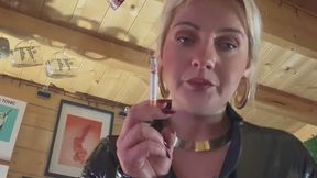 Marlboro Red Ashtray slave POV