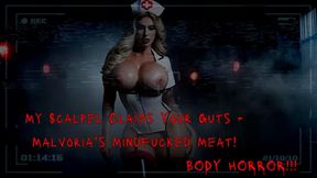 Aroma Mind Experiment: My Scalpel Claims Your Guts - Malvoria’s Mindfucked Meat! BODY HORROR!!!