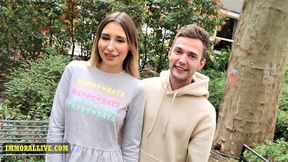 Immoral Family: 18-year-old Tory Sweety deepthroats and cums on stepdad's frat pledge in 4K